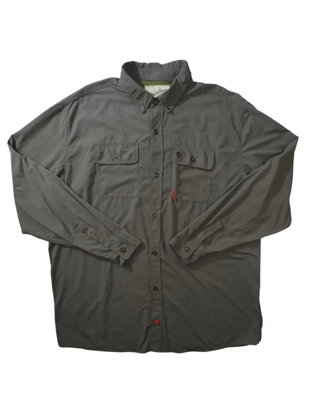 Duck Camp Premium Wingshooting Shirt Men’s 3XLT Olive Green Hunting